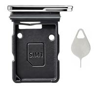 Ubrokeifixit Soporte de ranura para tarjeta SIM para Galaxy A56 5G A566U1 para Samsung Galaxy A56 5G SM-A566U A566W A566U1 A566E A566B (A566U-gris claro)