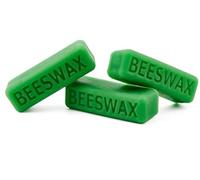 Ubswax Bloques de cera de abeja natural de 170 g (6 unidades) - Cera de abeja coloreada para hacer velas, bricolaje y manualidades, bloques de cera para proyectos creativos (verde)