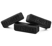 Ubswax Bloques de cera de abeja natural de 170 g (6 unidades) - Cera de abeja coloreada para hacer velas, bricolaje y manualidades, bloques de cera para proyectos creativos (negro)