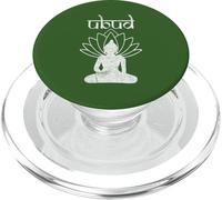 Ubud Bali Buda Indonesia Lotus Yoga Meditación Espiritual PopSockets PopGrip para MagSafe