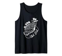 Ubud, Bali, Indonesia Signature Heart Art - Recuerdo Camiseta sin Mangas