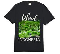 Ubud Bali Indonesia Souvenir Yoga Meditación Arroz Paddies Comfort Colors Adult Heavyweight T-Shirt