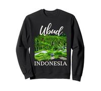 Ubud Bali Indonesia Souvenir Yoga Meditación Arroz Paddies Sudadera