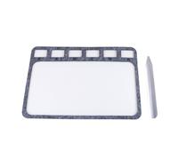 Ubxvamm 2 alfombrillas rectangulares de fieltro para hacer joyas, manualidades, decoración del hogar, tableros de cuentas resistentes para uso doméstico