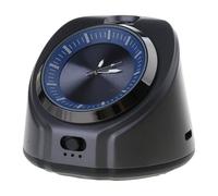 Ubxvamm Ambientador para coche, difusor inteligente con reloj y función de luz nocturna, difusor de aceite esencial recargable