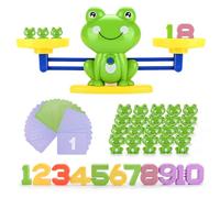 UCAMP Montessori Juego educativo de matemáticas para niños, conteo y cálculo, juguete educativo con escalas y accesorios, juguetes educativos para niños