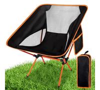 UCAMP Silla Plegable de Camping Ultraligera y Compacta - Portátil Con Bolsa de Almacenamiento Para Jardín, Playa, Pesca, Viajes y Senderismo