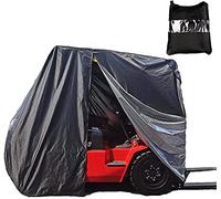 UCARE Cubierta para carretilla elevadora para lluvia 420D Oxford cubierta impermeable resistente universal asiento cubierta carretillas elevadoras toldo muebles cubre todos los ascensores