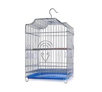 UCCE Jaula para pájaros Revestimiento de Acero Inoxidable Jaula para pájaros Loro Peonía Paloma Gran Espacio para Actividades La Libertad no se oxida Suministros para Mascota