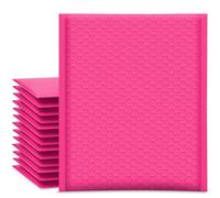 ucgou # 2 8,5 x 12 impermeable sobres rosa poli burbuja sobres acolchados sobres cierre autoadhesivo sobres de correo paquete de 25 bolsas de envío sobres