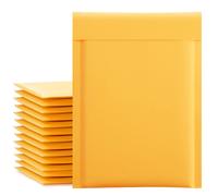 UCGOU Kraft Bubble Mailers 6x10 Inch 50 Pack Yellow Padded Envelopes #