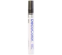UCHIDA 300-C-1 Marvy Deco Color Broad Point Paint Marker Black 7.25 x