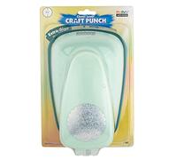Uchida Clever Lever Xtra Giga Craft Perforadora de círculos festoneados, Plástico Metal, Pack de 1