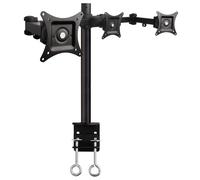 Uchwyt na 3 monitory 13-24” LCD 10kg biurkowy obrotowy