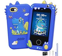 UCIDCI Juguetes de teléfono Inteligente para niñas a Partir de 3 años, Juguetes de teléfono para niños pequeños con Juegos de Aprendizaje, Juguetes de Viaje con Reproductor de música MP3 para Navidad