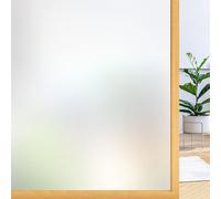 UCK-KIT Película de privacidad de Ventana esmerilada de 2 Piezas, Bloqueo UV, adherencia estática, a Prueba de miradas para la Oficina en el hogar del baño,Pure Frosted,120x100