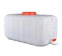 UCKYSU Barril Agua Emergencia Plástico Contenedor con Grifo Tanque Huracanes Senderismo Al Aire Libre Que Se Puede Usar En Casa(25L)