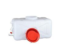 UCKYSU Cubo Plástico con Diseño Válvula Adecuado For Jardines Caza Viajes Espera Agua Potable Aire Libre Familiar(25L-T)