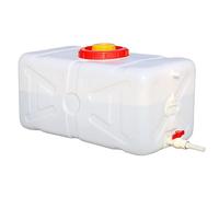 UCKYSU Tanque Agua Grande Contenedor Plástico Almacenamiento Agua Viaje, 50L/80L/110L/160L/200L/310L Ideal For Acampar Interiores O Exteriores(160L)