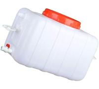 UCKYSU Tanque Agua Multifuncional 25 L con Tapa Válvula Ideal For Uso Doméstico Camping Excursiones Aire Libre