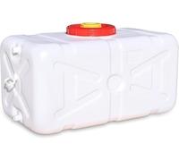 UCKYSU Tanque Agua Versátil Contenedor Almacenamiento Agua Plástico Duradero For Acampar Hacer Senderismo Prepararse Emergencias(80L)
