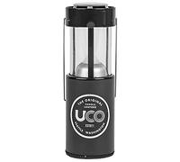 UCO Farol de Vela Original con Recubrimiento en Polvo, Color Gris, Talla única