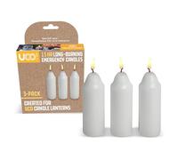 UCO Original Vela Regular - Pack de 3 velas, color blanco