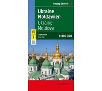 Ucraina Moldavia 1:1.000.000: AK 6801 (Auto karte)