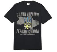 Ucrania Camisaeta Slava Ukraini Tridente Zelensky Comfort Colors Adult Heavyweight T-Shirt