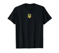 Ucrania Camiseta Tridente Ucraniano Zelensky Emblema Militar Camiseta gráfica económica, Hombre, Negro, XL