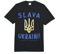 Ucrania Camiseta Tryzub Slava Ukraini Gloria Ucrania Comfort Colors Adult Heavyweight T-Shirt
