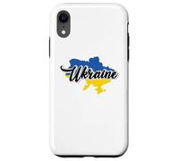 Ucrania Corazón Girasol Símbolo I Stand with Carcasa para iPhone XR