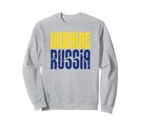 Ucrania Rusia Unidos Fuertes Juntos Orgullosa Historia Sudadera