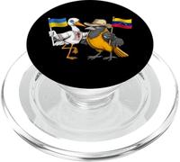 Ucrania Venezuela Raíces Bandera Ucraniana Venezolano PopSockets PopGrip para MagSafe