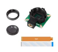 UCTRONICS Arducam IMX477 - Módulo de cámara de 12,3 MP con montura de lente C/CS y trípode para Raspberry Pi