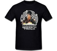 UCZWSSFz Men' Maze Runner The Scorch Trials Thomas Dylan O'Brien T-Shirt Black 3XL