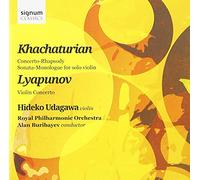 Udagawa - Khachaturian-Lyapunov : Oeuvres pour Violon et Orchestre