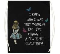 Udaytee 221b Baker Street Bolsa De Entrenamiento De Algodón Negro Saco De Gimnasio Cotton Black Training Bag Gym Sack