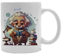 Udaytee Albert Einstein Taza De Cerámica Blanca Taza Para Beber Bebidas White Ceramic Mug Beverage Drinking Cup