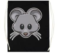 Udaytee ¡Artemisa Nos Vamos Bolsa De Entrenamiento De Algodón Negro Saco De Gimnasio Cotton Black Training Bag Gym Sack