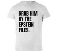 Udaytee Atrápalo por Los Archivos De Epstein Camiseta Básica Algodón Gris Mujer Basic Cotton Grey Women's T-Shirt