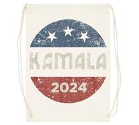Udaytee Campaña Presidencial De Kamala Harris Para 2024 Bolsa De Entrenamiento De Algodón Beige Saco De Gimnasio