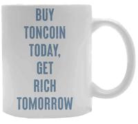 Udaytee Compra Toncoin Hoy Mismo Taza De Cerámica Blanca Taza Para Beber Bebidas White Ceramic Mug Beverage Drinking Cup