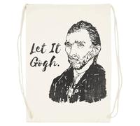 Udaytee Déjalo Ir Bolsa De Entrenamiento De Algodón Beige Saco De Gimnasio Cotton Beige Training Bag Gym Sack