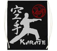 Udaytee Déjalo Ir Bolsa De Entrenamiento De Algodón Negro Saco De Gimnasio Cotton Black Training Bag Gym Sack