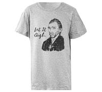 Udaytee Déjalo IR Camiseta Infantil Básica Algodón Gris Cotton Child T-Shirt Grey Kid