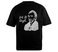Udaytee Déjalo IR Camiseta Unisex Negra De Algodón Extragrande Oversized Cotton Black Unisex T-Shirt