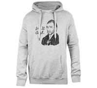 Udaytee Déjalo IR Sudadera con Capucha De Corte Sencillo Sudadera Unisex Gris Simple-Fit Hoodie Grey Unisex Sweatshirt