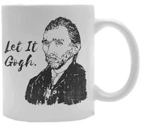 Udaytee Déjalo Ir Taza De Cerámica Blanca Taza Para Beber Bebidas White Ceramic Mug Beverage Drinking Cup