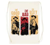 Udaytee El Bueno El Malo Y El Feo Bolsa De Entrenamiento De Algodón Beige Saco De Gimnasio Cotton Beige Training Bag Gym Sack